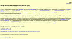 Desktop Screenshot of nlverkiezingen.com